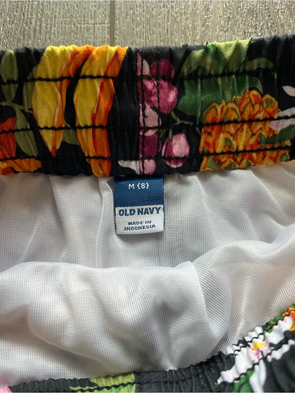 3/$15- Old Navy Fruit Swim Trunks